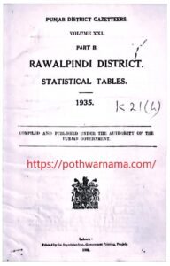 rawalpindi district statistical table